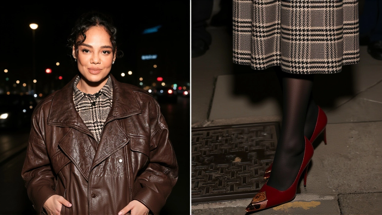 Tessa Thompson’s Sculptural Erdem Dress Stuns (and Divides) at London Film Festival