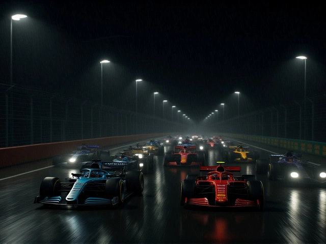 Las Vegas Breaks Rain Record Ahead of F1 Race as Drivers Brace for Wet Track Challenges