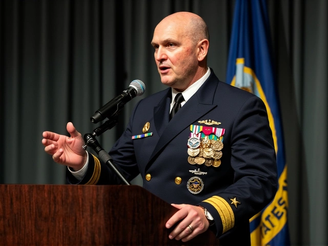 Cmdr. Matthew Fisher Takes Command of USS Nevada Gold Crew